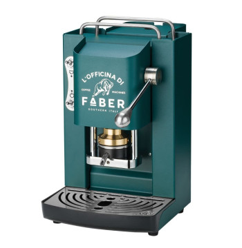 Ekspres do kawy Faber Pro Deluxe ESE Pad Brytyjska Zieleń i Chrom