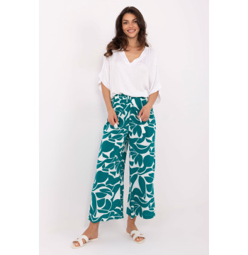 Spodnie Damskie Model D73771M62237F Dark Green - Sublevel
