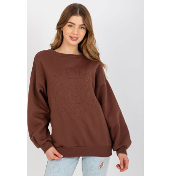 Bluza Damska Model EM-BL-617-4.41P Brown - Ex Moda