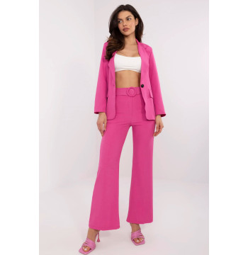 Spodnie Damskie Model DHJ-SP-18737.08 Fuksja - Italy Moda