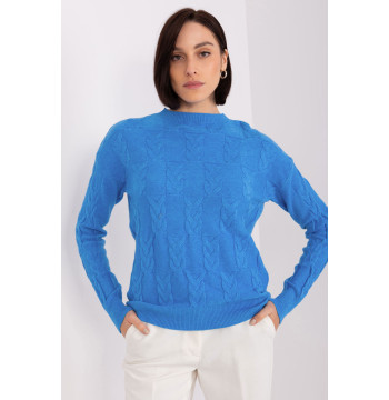 Sweter Damski Model AT-SW-2340.10 Blue - AT
