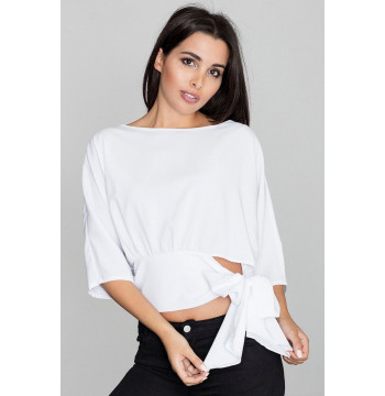 Bluzka Model M568 White - Figl