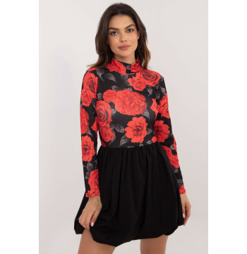 Sukienka Model DHJ-SK-19959.35 Black/Red - Italy Moda