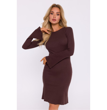 Sukienka Model MOE821 Brown - Moe