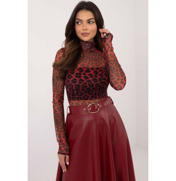 Bluzka Model DHJ-BZ-18275-1.66 Red - Italy Moda