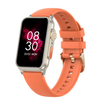 Smartwatch Damski RUBICON RNCF06 Tytan/Orange SMARUB221