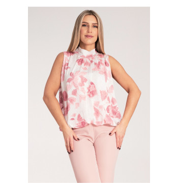 Bluzka Model M1143 Pink - Figl