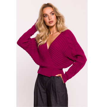 Sweter Damski Model MOE809 Pink - Moe