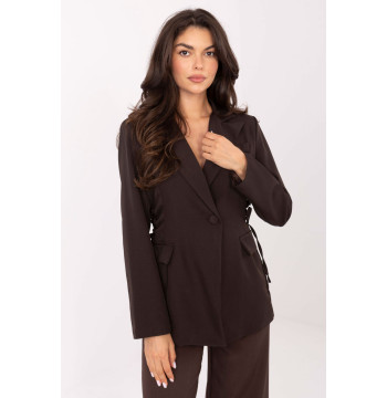 Marynarka Model MI-MA-A5162.21 Dark Brown - Italy Moda