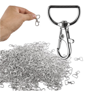 Karabińczyk metalowy rybka 2 mm 500 szt.