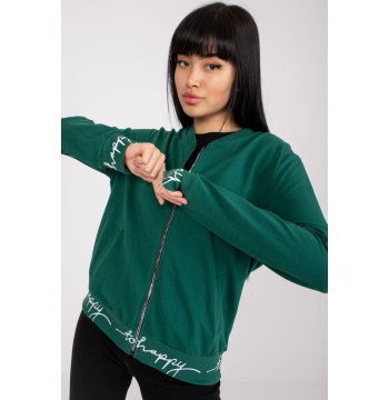 Bluza Damska Model RV-BL-7809.37X Dark Green - Relevance