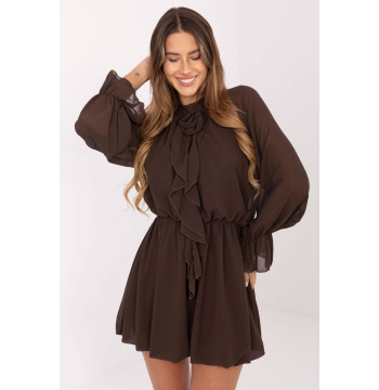 Sukienka Model MI-SK-A1554.26 Brown - Rue Paris