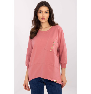 Bluzka Model CLM-BZ-1263.49 Dark Pink - Factory Price