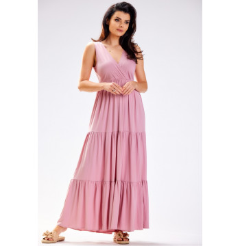 Sukienka Model A581 Dirty Pink - awama