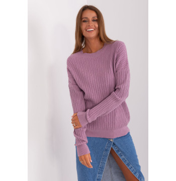Sweter Damski Model AT-SW-2338.14P Light Violet - AT