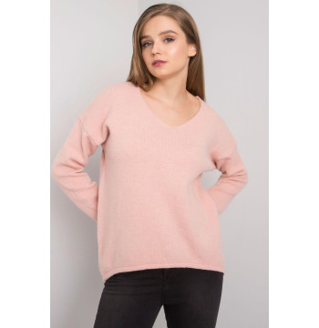 Sweter Damski Model TW-SW-BI-9802.25X Light Pink - Och Bella