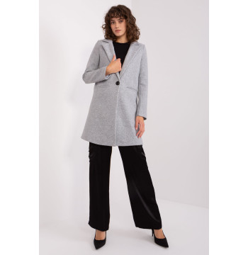 Płaszcz Damski Model TW-PL-BI-23314.00P Grey - Och Bella