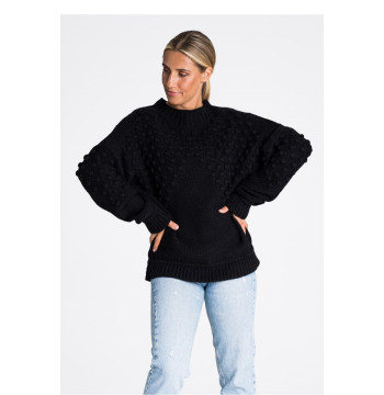 Sweter Damski Model M982 Black - Figl