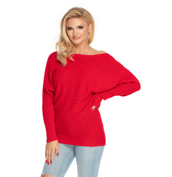 Sweter Damski Model 70036 Red - PeeKaBoo