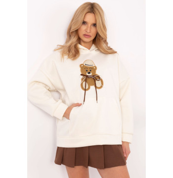 Bluza Damska Model DHJ-BL-A8695.65P Light Beige - Italy Moda