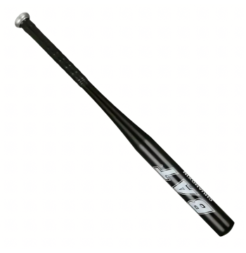 Kij Baseballowy Bejsbolowy Bat Aluminiowy 25" 64cm Mocny Treningowy Czarny