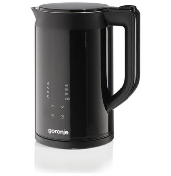Czajnik elektryczny Gorenje K17DWDII 2200 W 1.7 L stal nierdzewna podstawa obrotowa 360° czarny
