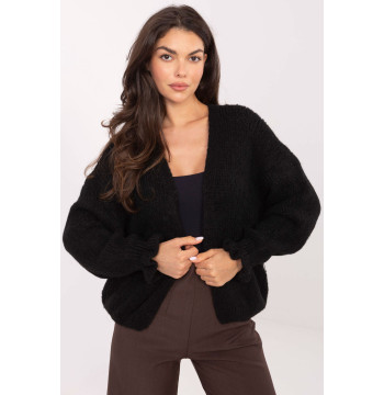 Sweter Kardigan Model MI-SW-0904.82 Black - Rue Paris