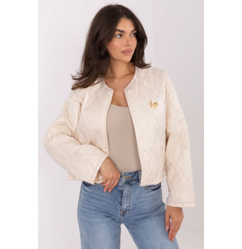 Kurtka Damska Model IT-KR-FL8357.82 Light Beige - Rue Paris