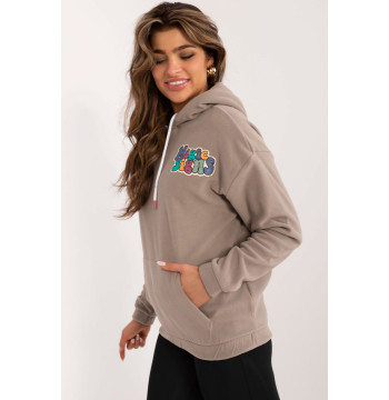 Bluza Damska Model D20005M02679A Dark Beige - Sublevel