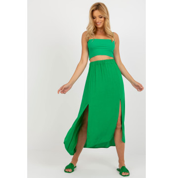 Spódnica Model WN-SD-8196.18 Green - Rue Paris