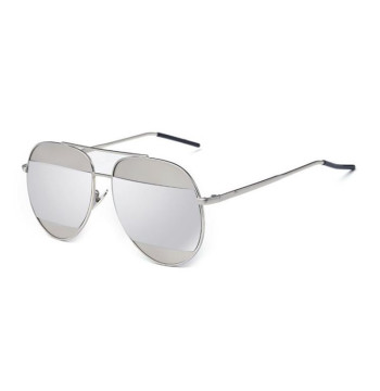 OKULARY LUSTRZANE AVIATORY - SREBRNE OK88WZ3