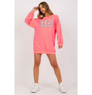 Bluza Damska Model EM-BL-U719.82P Fluo Pink - Ex Moda