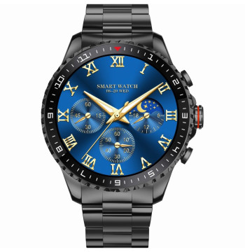 Smartwatch Męski GRAVITY GT16-2 Black / Czarna Bransoleta