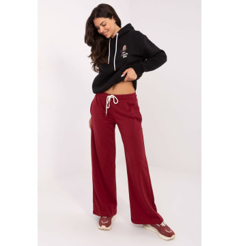 Spodnie Dresowe Model RV-DR-A590.08 Bordo - Relevance