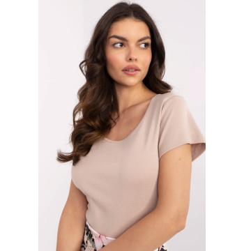 Tshirt Damski Model RV-TS-A557.66P Beige - Relevance