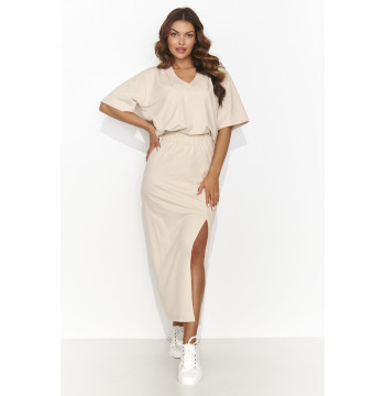 Spódnica Komplet Model NU468 Light Beige - Numinou
