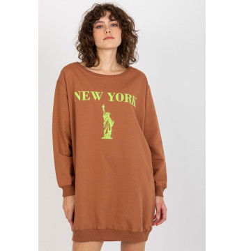 Bluza Damska Model VI-BL-3212.15X Brown/Green - Factory Price