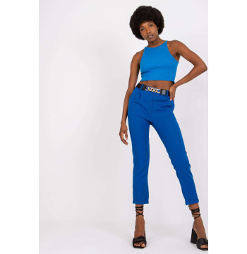 Spodnie Damskie Model DHJ-SP-13165.20 Dark Blue - Italy Moda