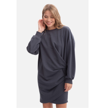 Sukienka Model B298 Stal - BeWear
