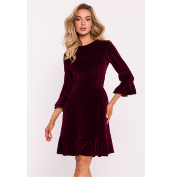 Sukienka Model MOE825 Bordo - Moe Hurtownia odzieży on-line, moda damska, bielizna i obuwie dla kobiet - Matterhorn.pl