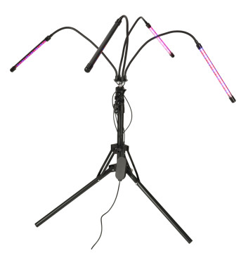 Lampa do roślin LED uprawy wzrostu panel na statywie 4x80LED
