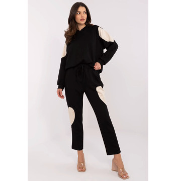 Spodnie Komplet Model MI-KMPL-M6156.98 Black - Italy Moda