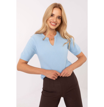 Sweter Damski Model PM-SW-PM-5053.39 Light Blue - Factory Price