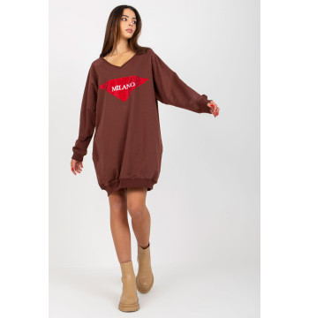 Bluza Damska Model VI-BL-3113.73P Dark Brown - Factory Price