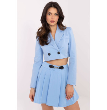 Spodnie Spódnicospodnie Model MI-SD-G60501.66P Light Blue - Italy Moda