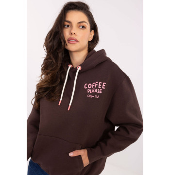 Bluza Damska Model D10608BC02654E Dark Brown - Sublevel