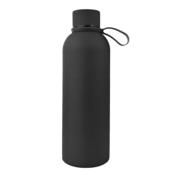 Bidon, butelka termiczna 500ML, stal nierdzewna z powłoką SOFT TOUCH czarny BD46CZ