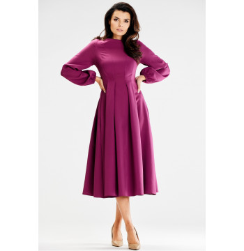 Sukienka Model A595 Plum - awama