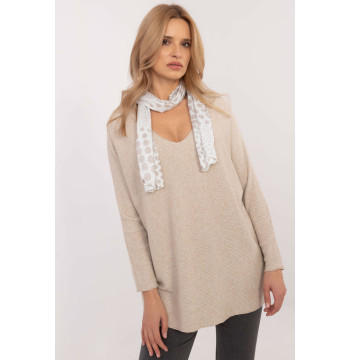 Sweter Damski Model DHJ-BZ-19226.91 Beige - Italy Moda