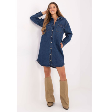 Sukienka Model D80026BI30469M314 Dark Blue - Sublevel